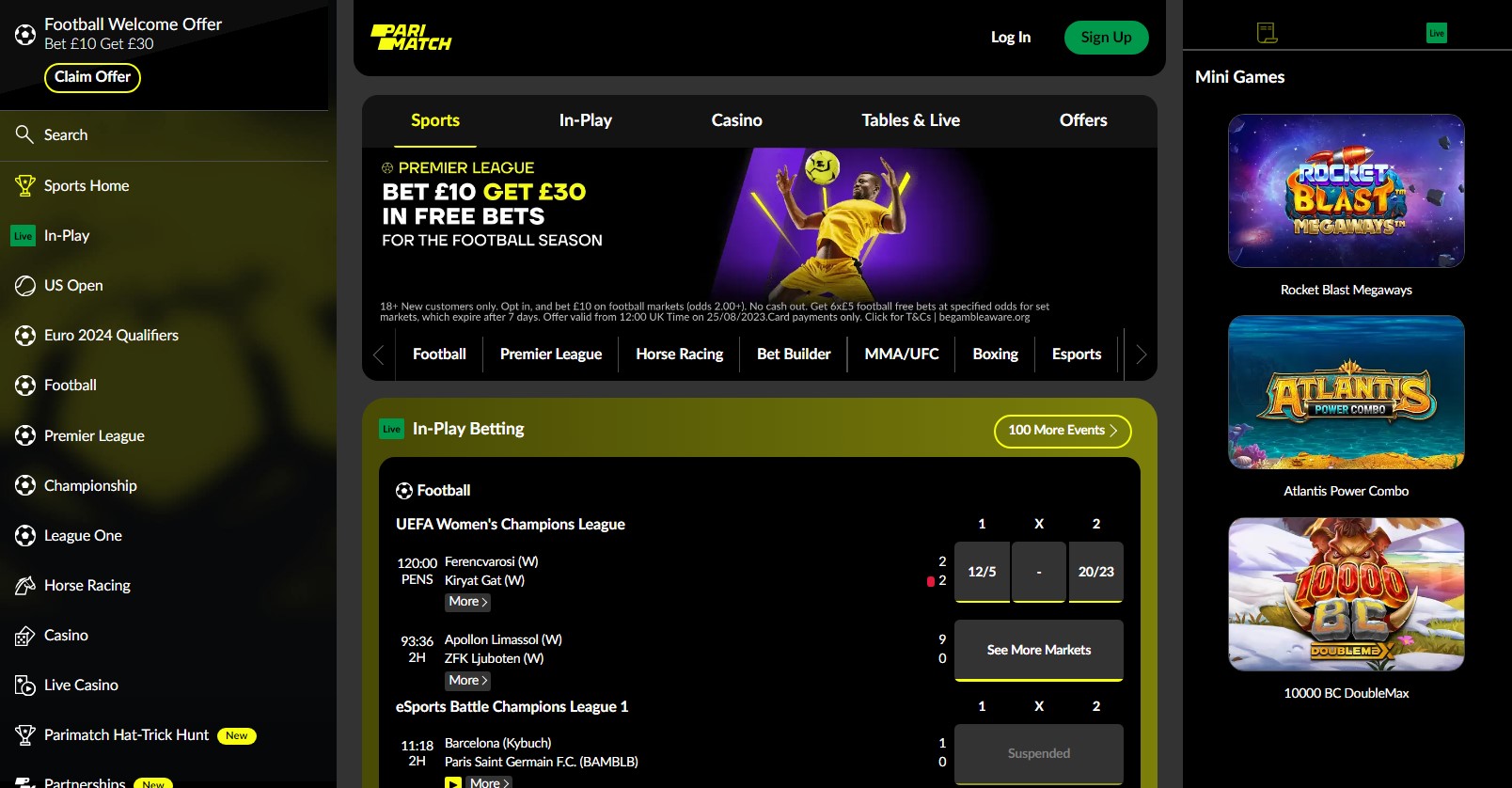 Parimatch Sports Betting